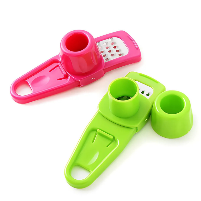 Globetrek° GarlicGrinder 1+1 FREE: Quick Crush Garlic Manual Grinder Tool