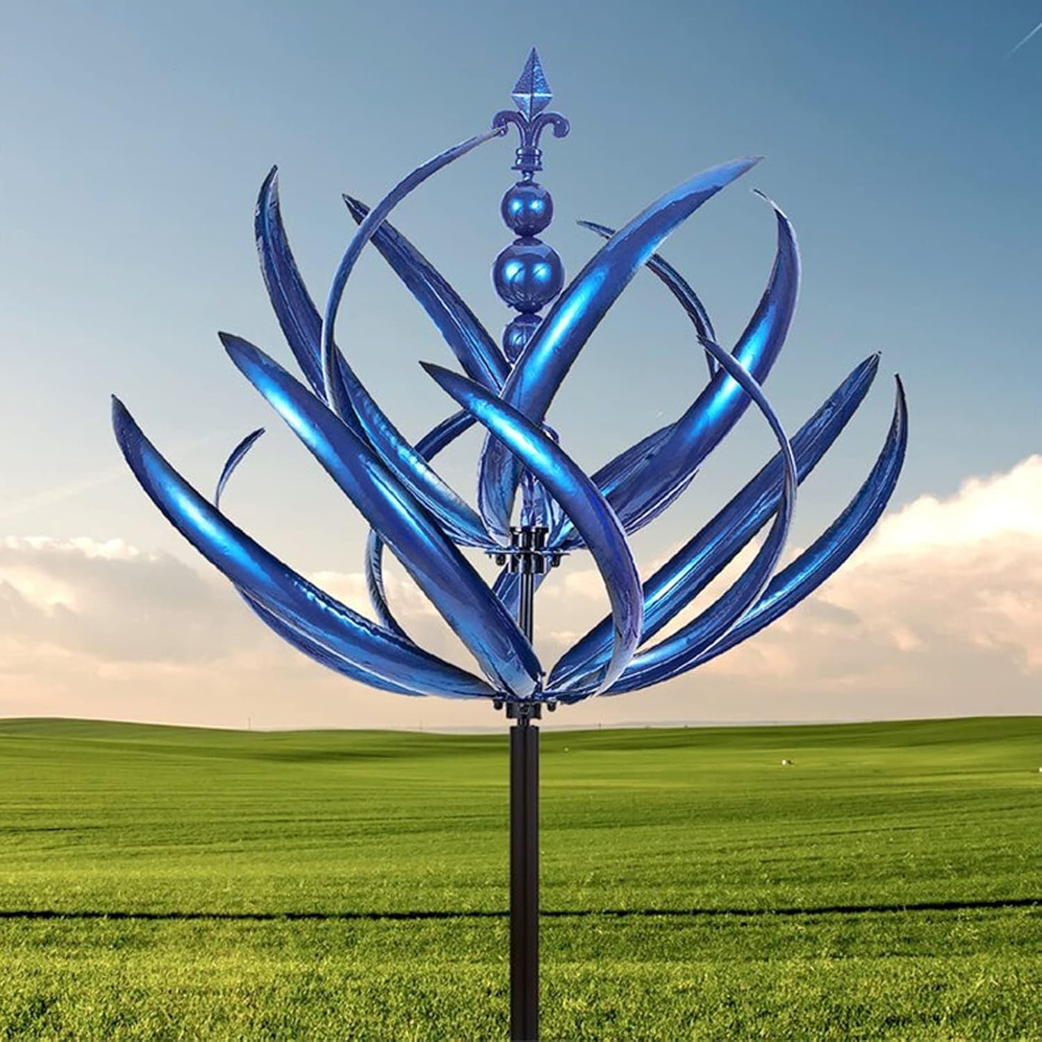 MetalTwist - Garden Metal Twist Wind Spinner