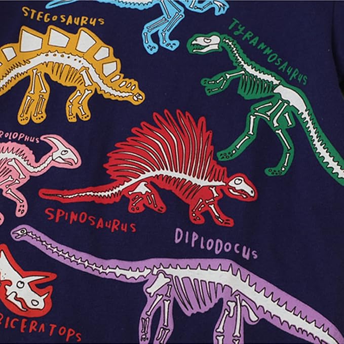 Icone™ DinoShirt: Children's Glow in the Dark Dinosaur T-Shirt