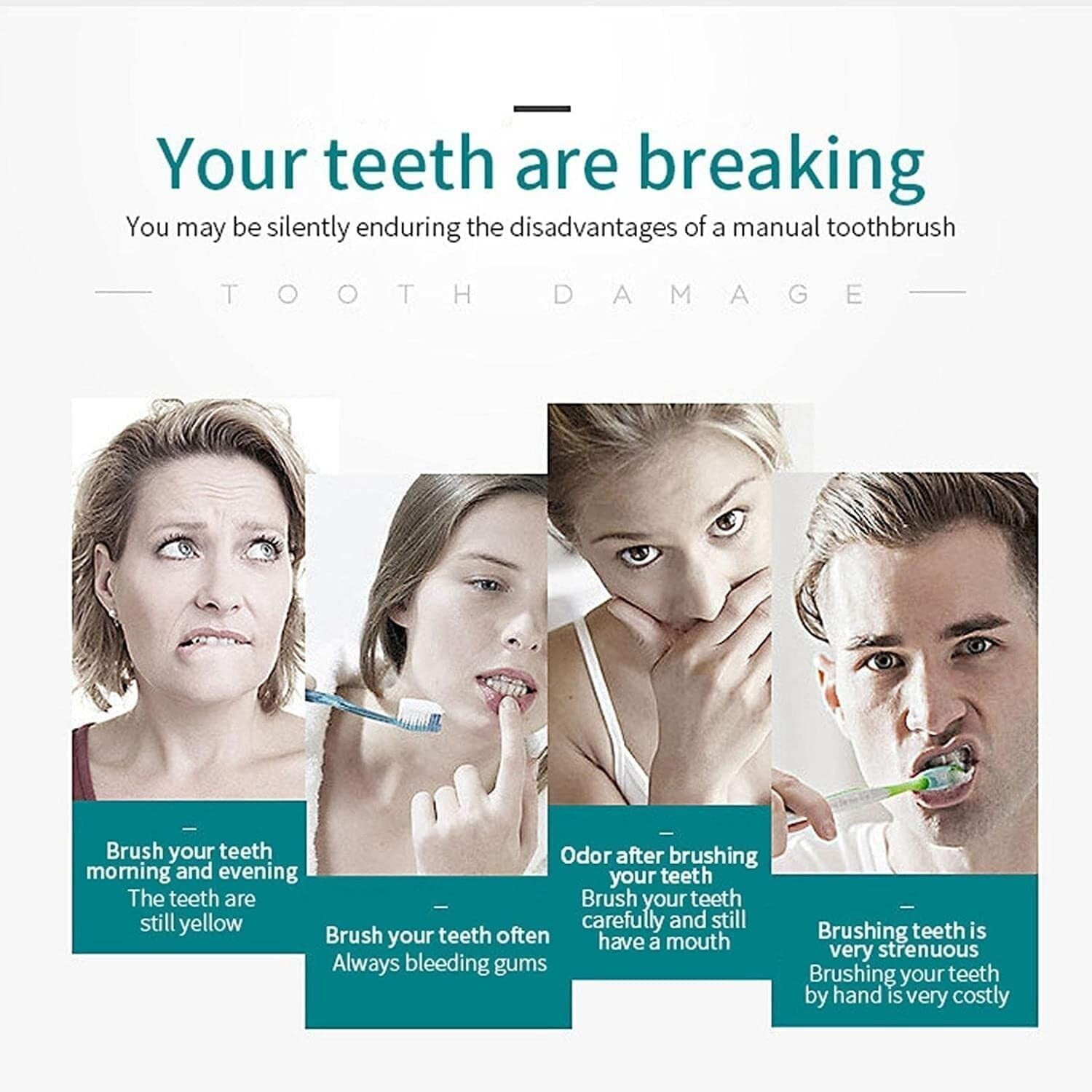 SonicToothBrush - Electric Sonic Toothbrush For Adults