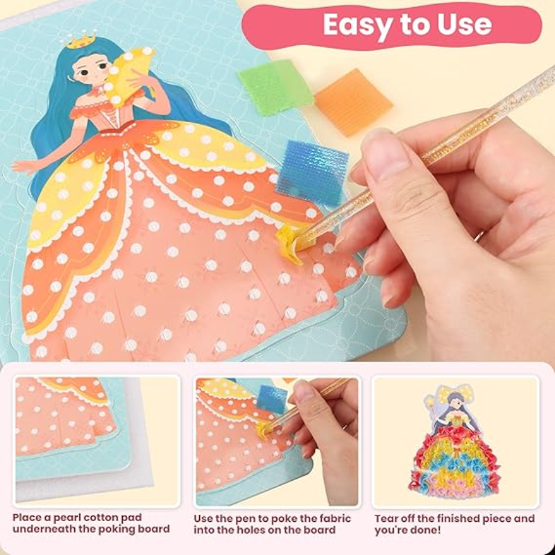 Kletshuts™ PokeArt - DIY Poke Art 3D Craft Set