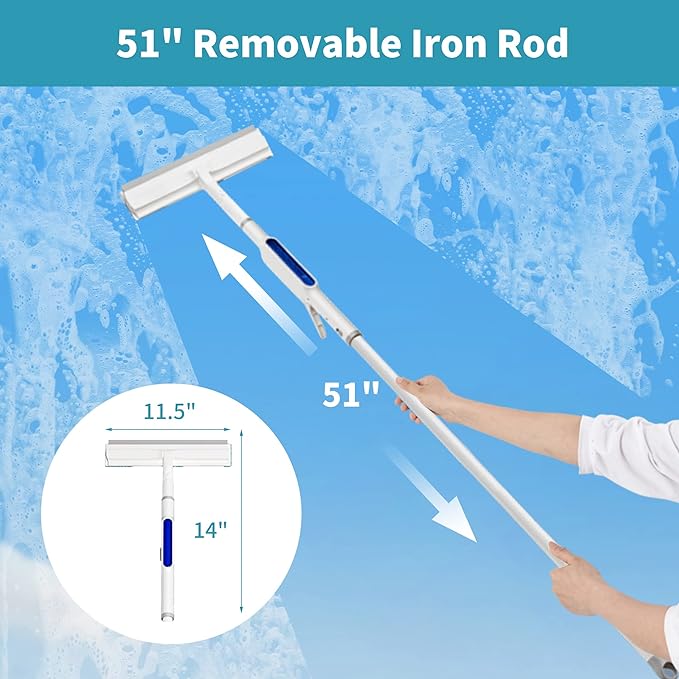 Cleaner Pro° WindowCleaner: Dual Sided Expandable Window Cleaner