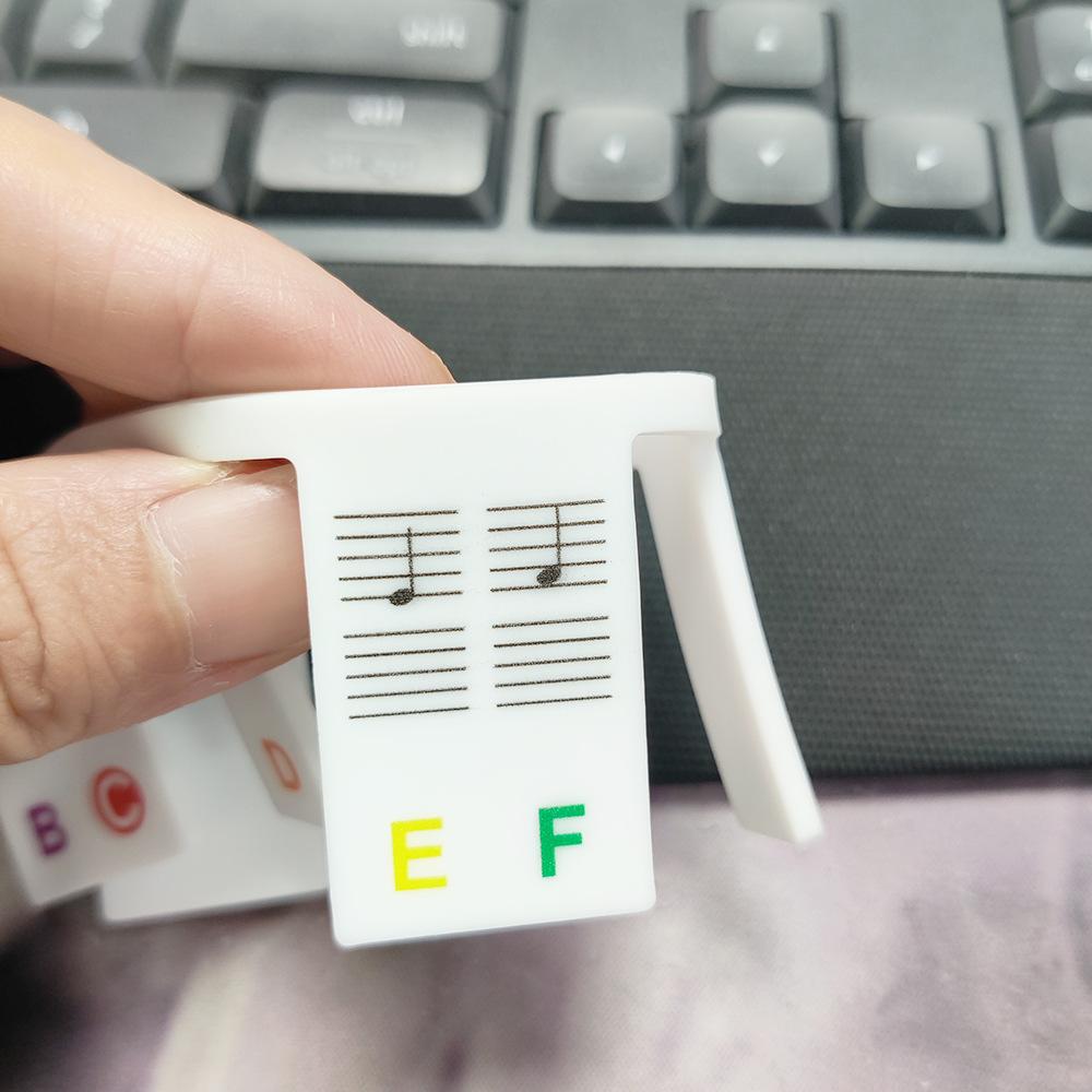 KeyboardLabel - Removable Piano And Keyboard Silicone Label