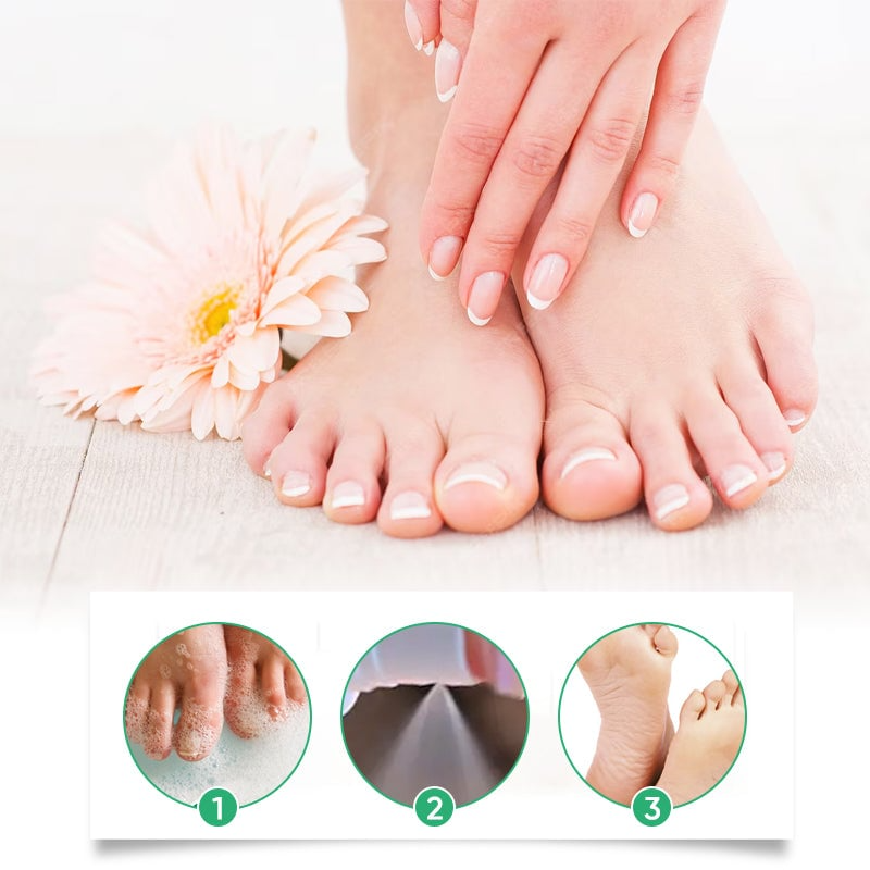 FootCare 1+1 FREE: Antimicrobial Deep Hydration Foot Care Spray
