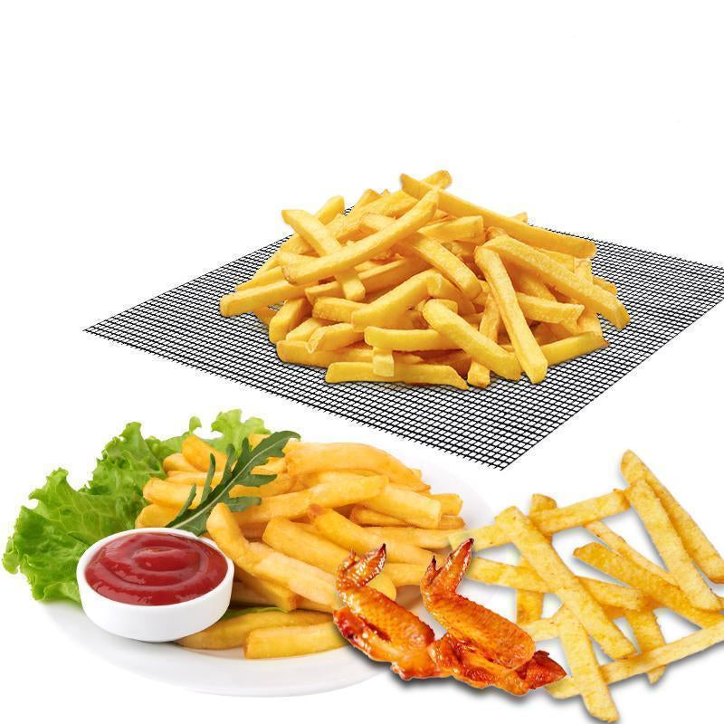 Globetrek° GrillNet: Reusable Heat Resistant Non-Stick BBQ Grill Net