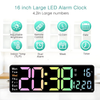 Globetrek° DigitalClock: Large LED Screen Display Digital Clock