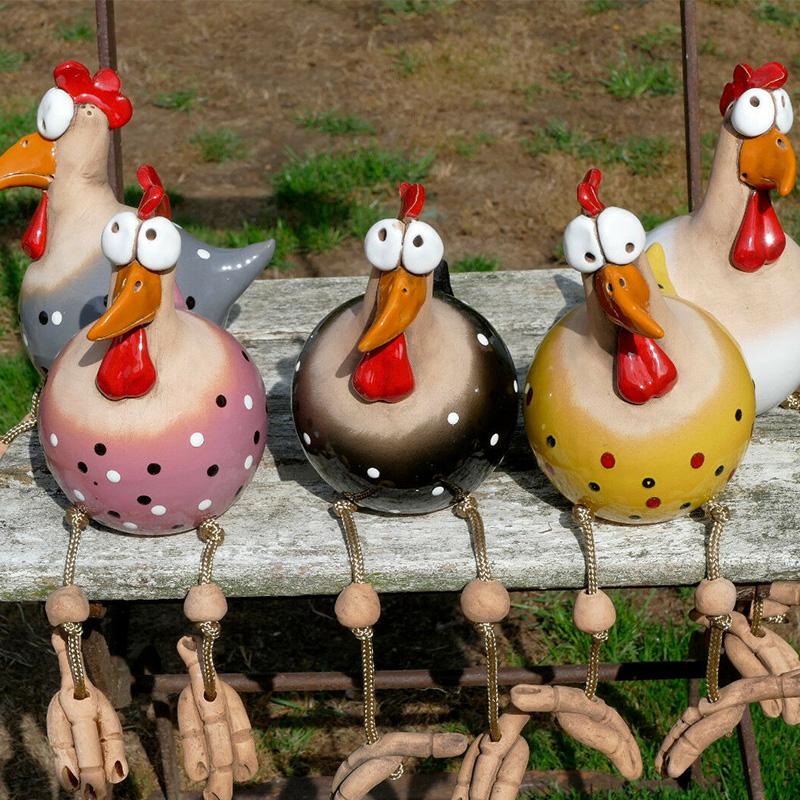 RoosterDecor - Rooster Ornament Garden Decoration