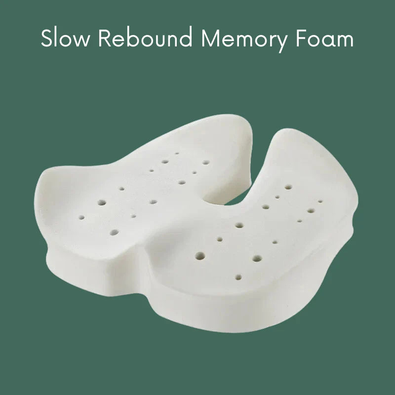 SeatRelief - Memory Foam Coccyx Relief Seat Cushion