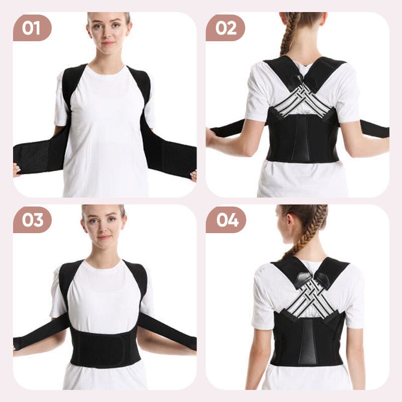 Icone™ CorrectionBelt: Adjustable Back Posture Correction Belt