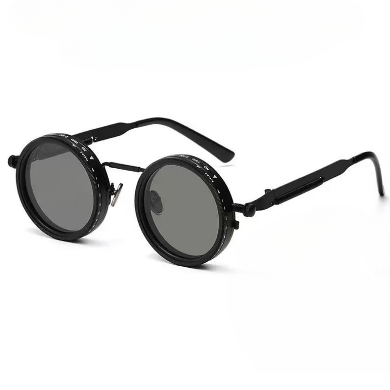 AdjustableSunglass: Bright To Low Light Adjustable Dimming Sunglass With Case