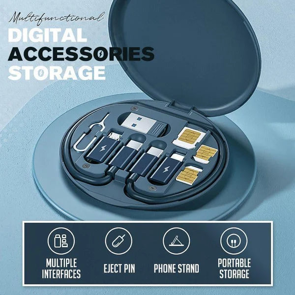 CableCase: 9-in-1 Cable Compact Organizer