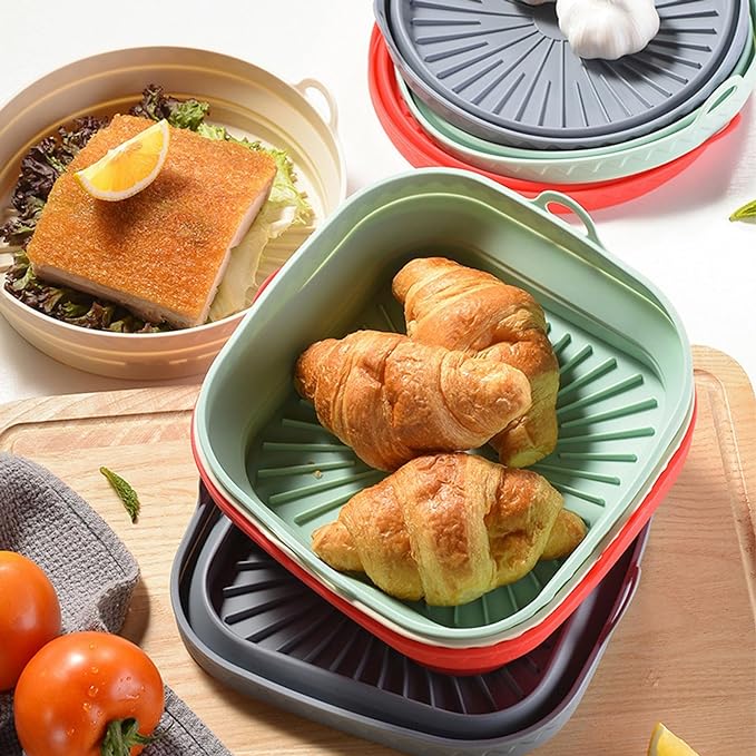 Globetrek° SiliconePan 1+1 FREE: Reusable Air Fryer Silicone Pan
