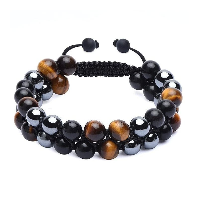 Jewelance™ ProtectionBracelet 1+1 FREE: Double Layer Tiger’s Eye Protection Bracelet