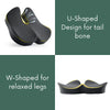 SeatRelief - Memory Foam Coccyx Relief Seat Cushion
