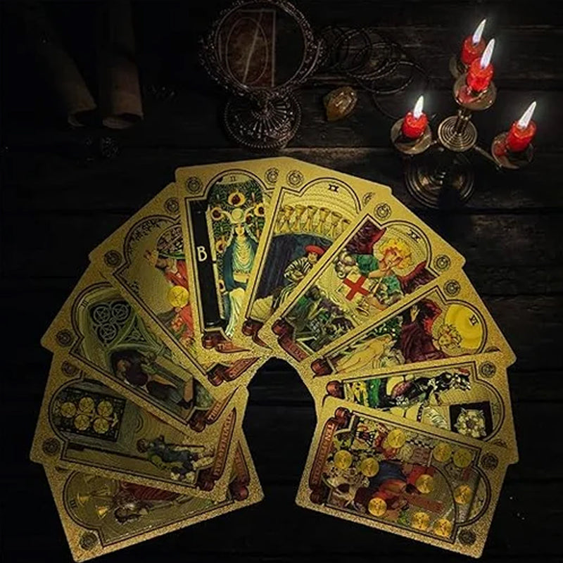 TarotCards - Mystical Golden Tarot Cards
