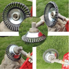CutterHead: Heavy-Duty Steel Wire Weed Cutter 20cm Brush Head Set