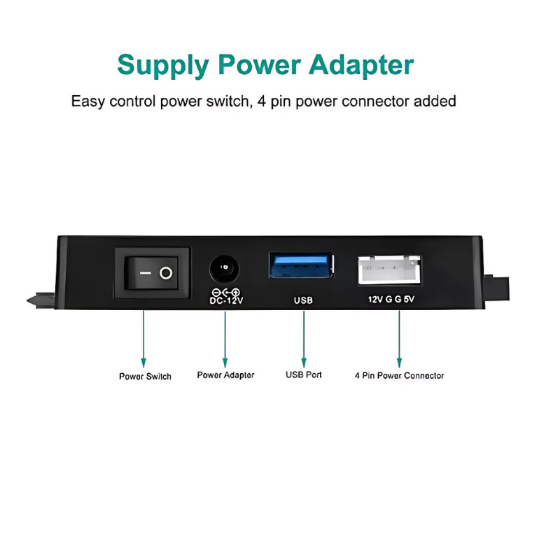 RecoveryConverter - USB 3.0 To IDE/SATA Data Transfer And Recovery Converter
