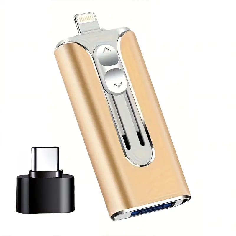 USBDrive - Compact And Durable Multi‑Device 4‑In‑1 USB Flash Drive