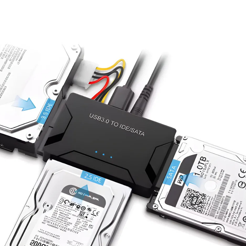 RecoveryConverter - USB 3.0 To IDE/SATA Data Transfer And Recovery Converter