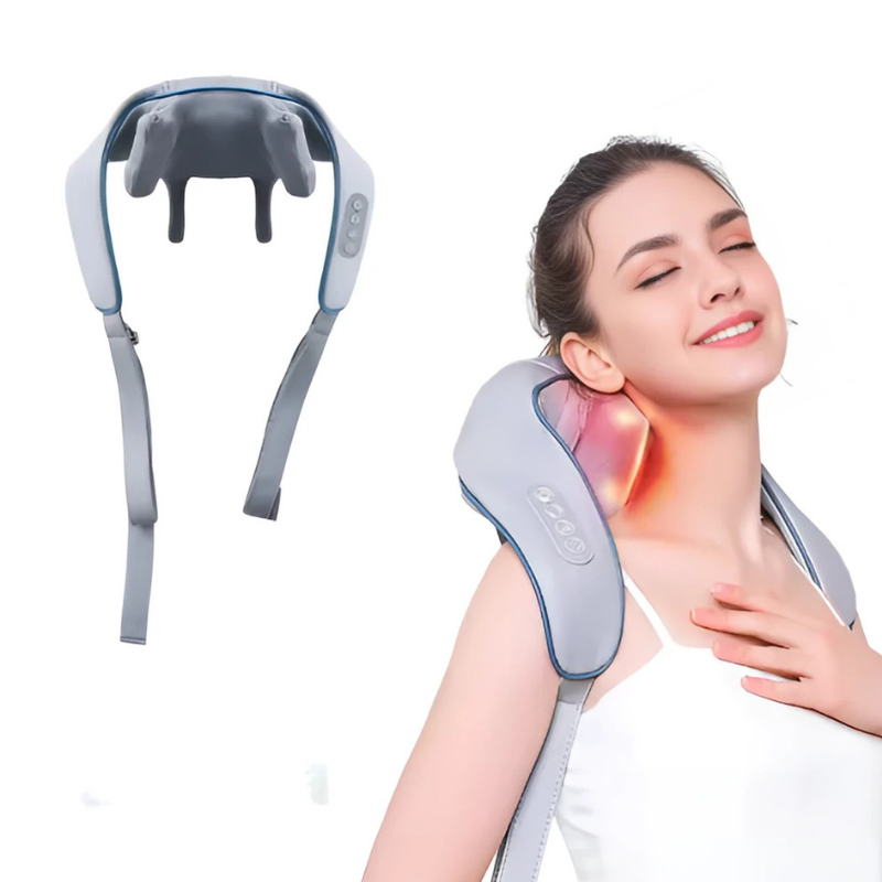 NeckMassager: Soothing Heat Relaxing Neck And Shoulder Massager