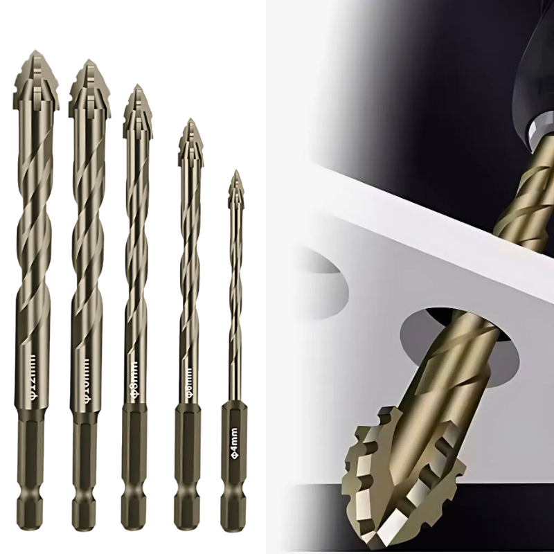 DrillBit: Multifunctional High Performance Sharp And Durable Drill Bit Set