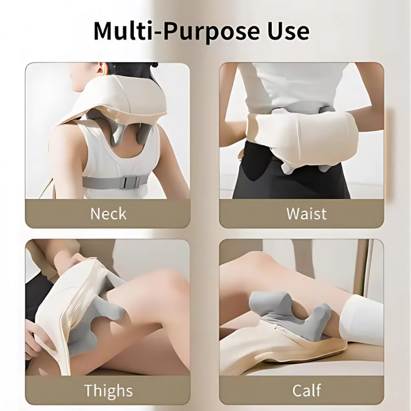 NeckMassager: Soothing Heat Relaxing Neck And Shoulder Massager