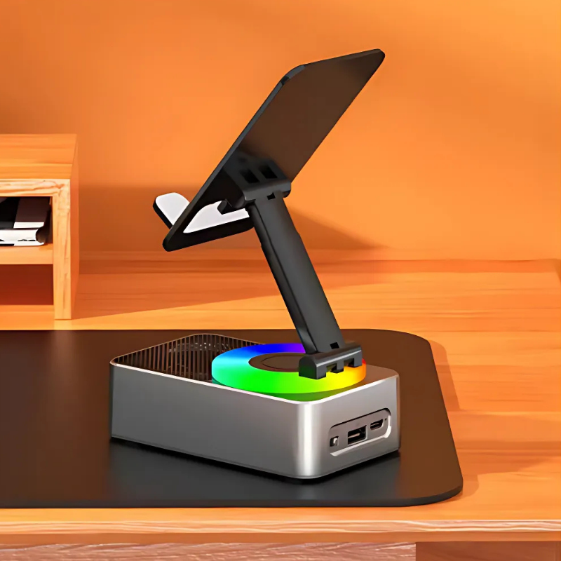 Holder360° PowerSpeaker: 3-in-1 Phone Holder Bluetooth Speaker And Portable Power Bank