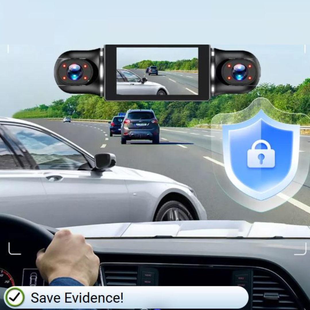 CarRecorder - High Definition 4 Camera Angles Wifi Car Recorder
