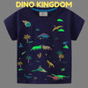 Icone™ DinoShirt: Children's Glow in the Dark Dinosaur T-Shirt