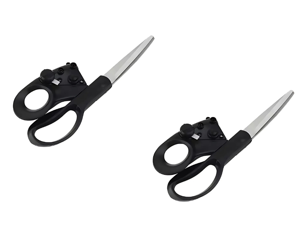 Globetrek° LaserScissors 1+1 FREE: Accurate Cutting Laser Guided Multi-Purpose Scissors