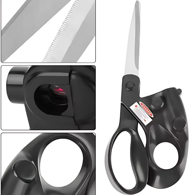 Globetrek° LaserScissors 1+1 FREE: Accurate Cutting Laser Guided Multi-Purpose Scissors