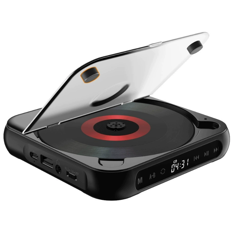 CDPlayer: Portable Bluetooth And Wired CD Player