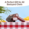 Cleaner Pro° GrillCleaner: Rechargeable Electric Brushless Grill Cleaner Roller