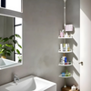 Globetrek° AdjustableRack: Extendable Bathroom Organizer Adjustable Rack