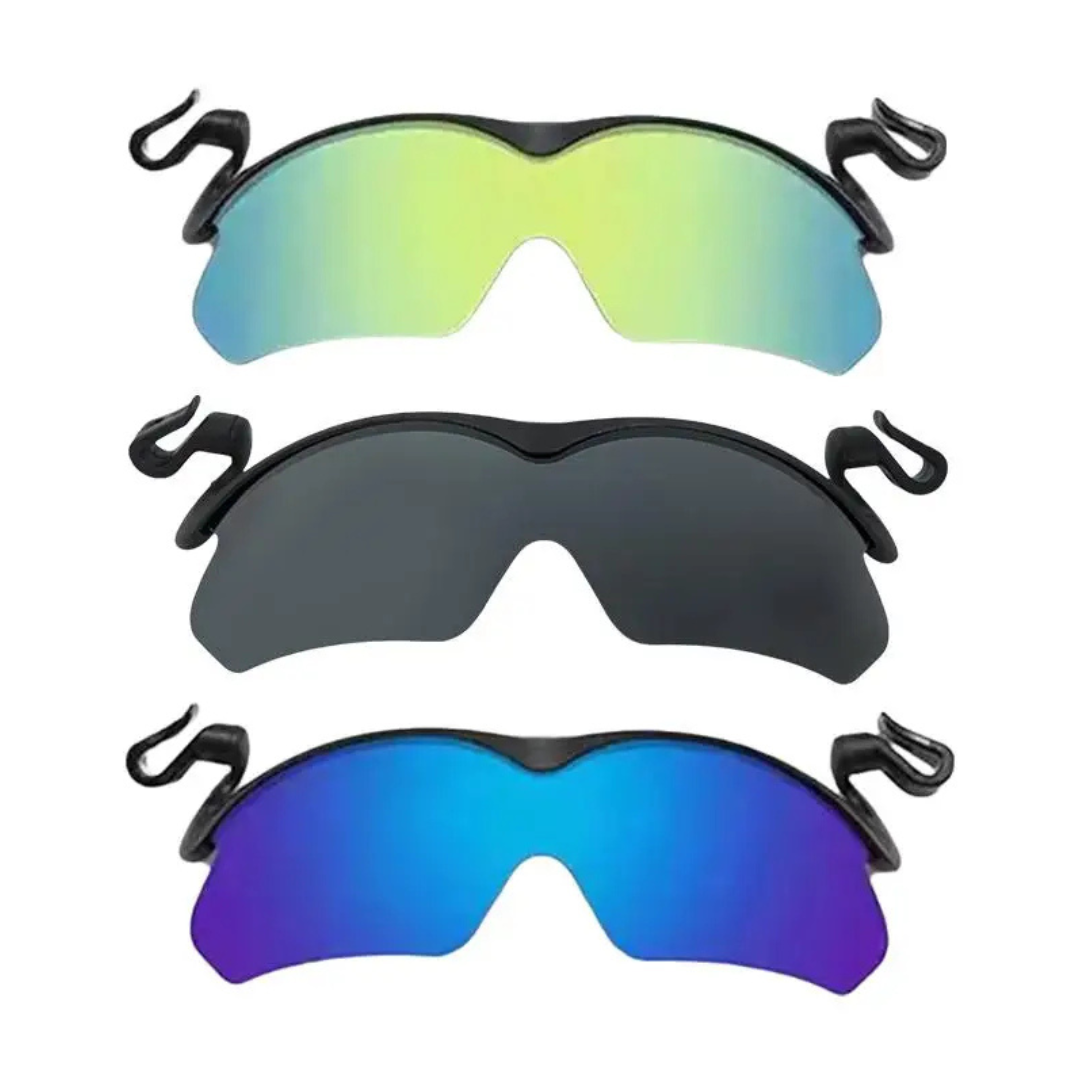 Icone™ ClipGlasses: Sports Clip-On Sunglasses