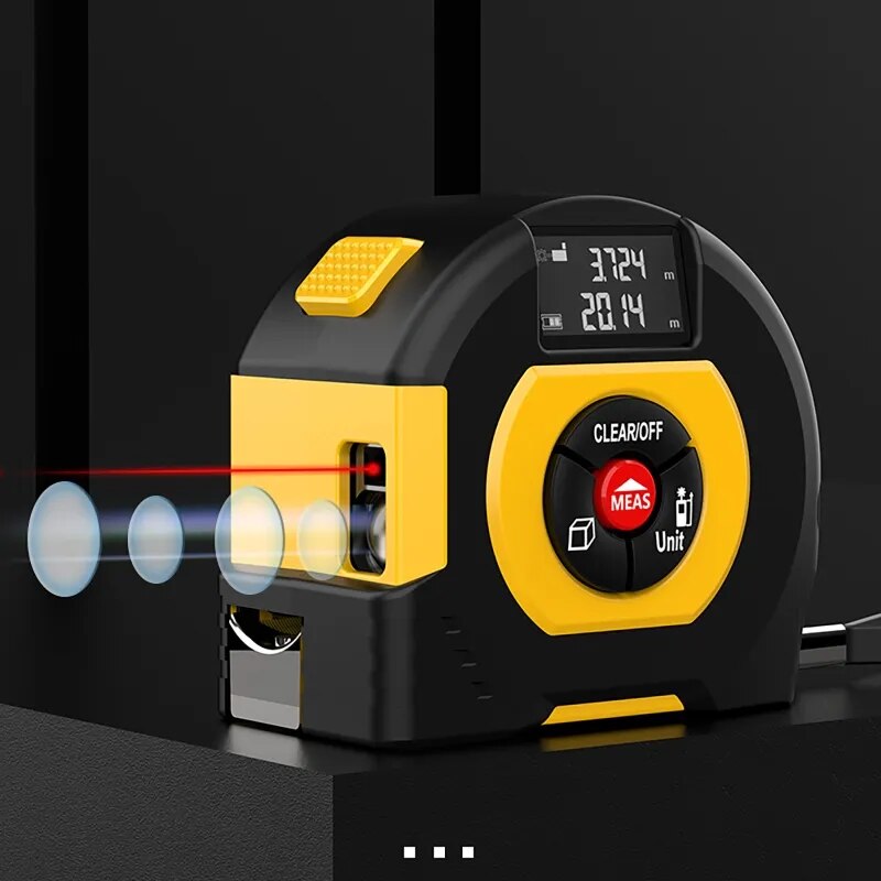 InfralaserTape - 3-In-1 Infrared Laser Tape Measure