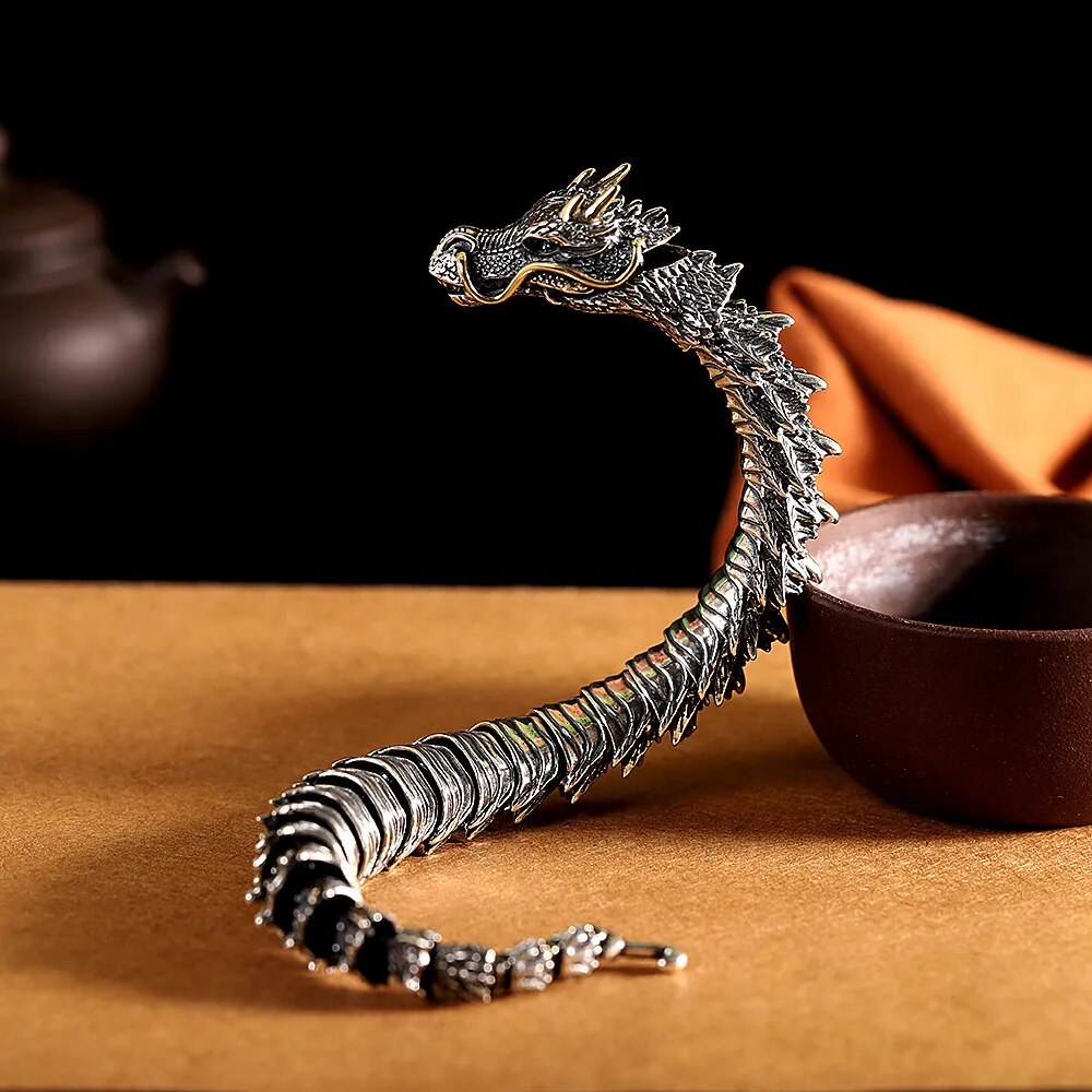 Jewelance™ SilverDragon - Sterling Silver Bracelet