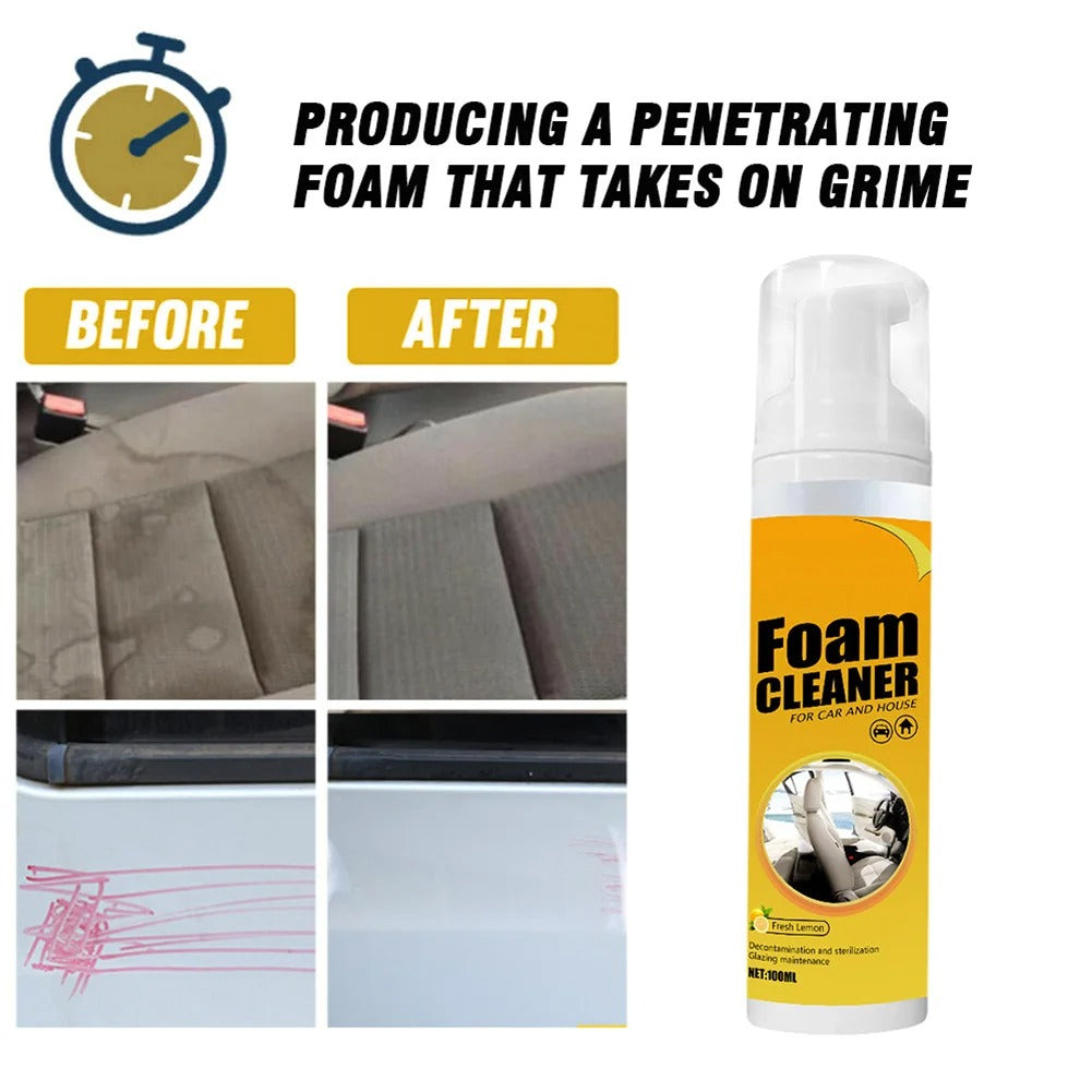 Cleaner Pro° FoamCleaner: Multi Purpose Home And Car Cleaning Foam Spray