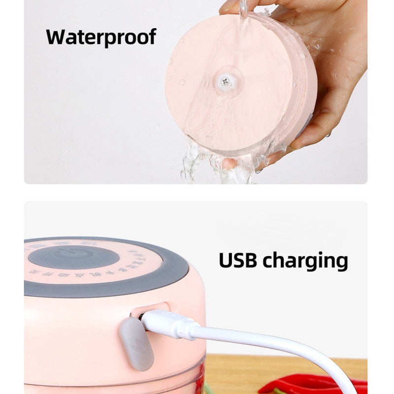 Globetrek° Chopper - Portable Electric Kitchen Mini Chopper