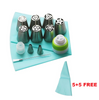 Globetrek° PipingTip: Stainless Steel Cake And Pastry Decorating Pipping Tip Set