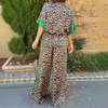 Icone™ LeopardOutfit: All Day Comfort With 2-Piece Leopard Outfit Set