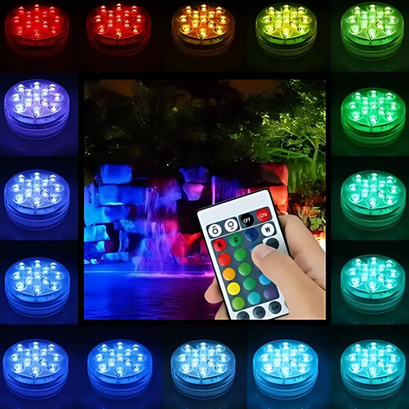 Ledsen™ PoolLights 1+1 FREE: Waterproof LED Pool, Bath And Party Lights