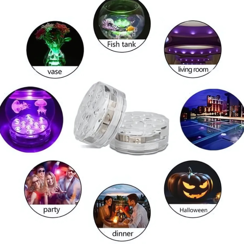 Ledsen™ PoolLights 1+1 FREE: Waterproof LED Pool, Bath And Party Lights