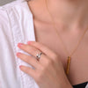 Jewelance™ HugRing: Adjustable Hugging Style Promise Ring