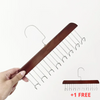 GlideHold® ClosetHanger 1+1 FREE: Durable Space-Saving Versatile Clothes Hanger