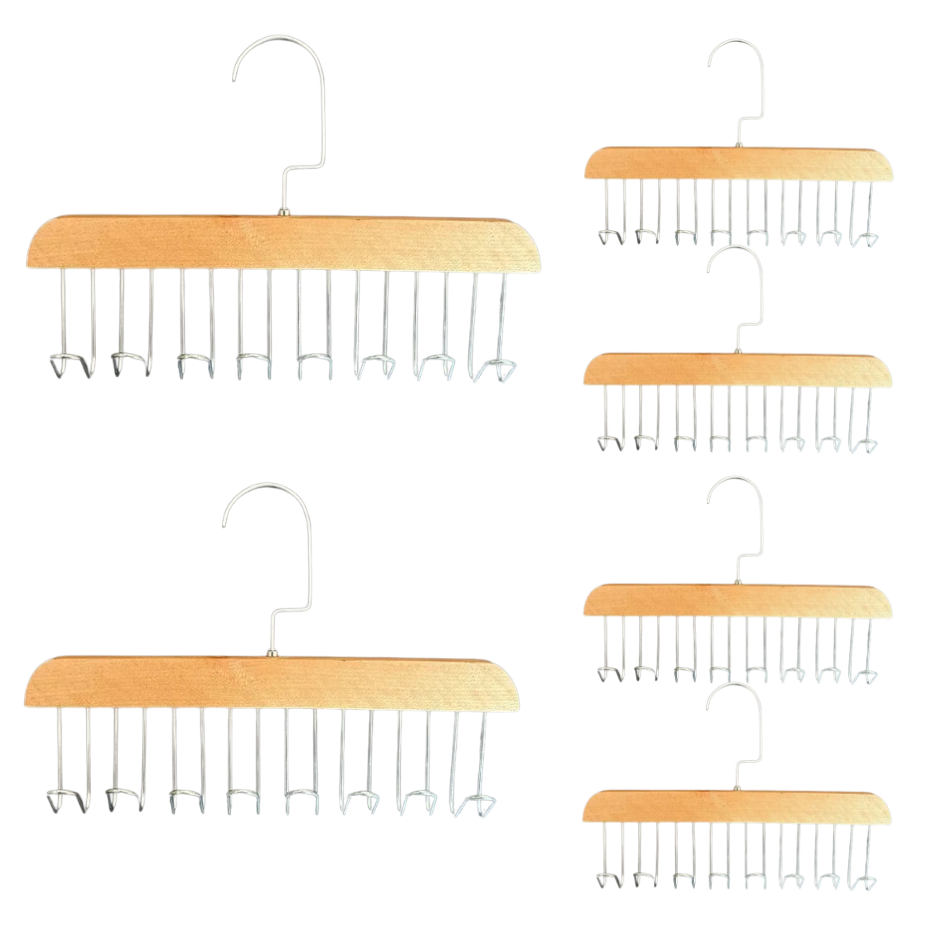GlideHold® ClosetHanger 1+1 FREE: Durable Space-Saving Versatile Clothes Hanger
