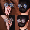 Rose® HairTie 1+1 FREE: Stylish Hair Tie Elegant Vintage Crystal Ponytail Twist Holder