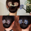 Rose® HairTie 1+1 FREE: Stylish Hair Tie Elegant Vintage Crystal Ponytail Twist Holder
