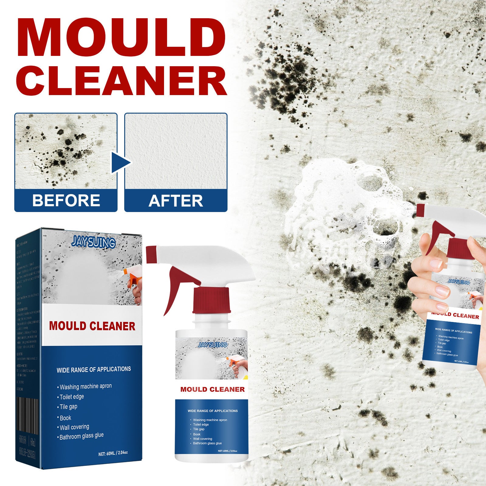 Cleaner Pro° AntiMould: Anti Mould Cleaning Foam