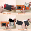 Icone™ SlimWallet - Ultra Slim And Secure RFID Leather Wallet For Men